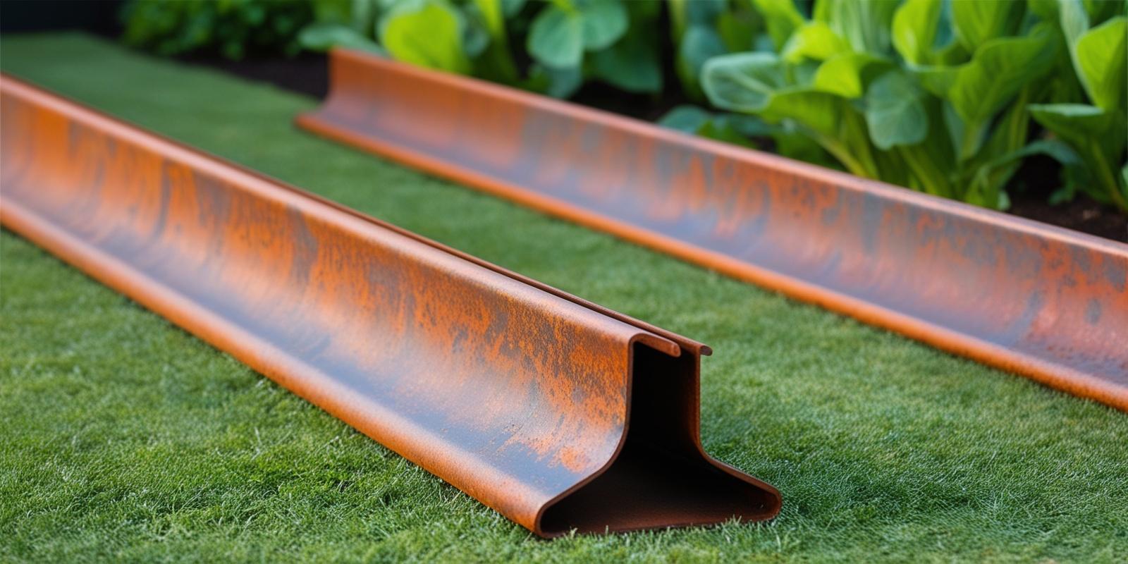 Arkus Outdoors - Corten Steel Garden Edging 3