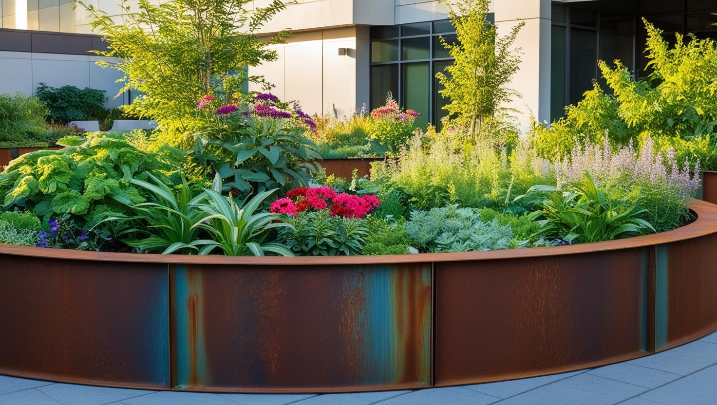 Arkus Outdoors - Corten Steel Garden Edging